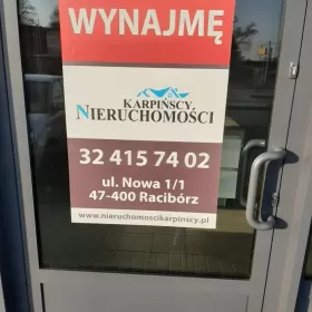 Lokal użytkowy do wynajęcia Racibórz 