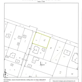 Sprzedam działkę budowlaną o pow. 1172m2 Bydgoszcz Las Gdański