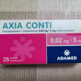 Axia Conti 0,02 mg + 3 mg 28 tabletek powlekanych