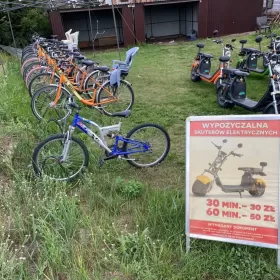 Gotowy Biznes DUŻA wypożyczalnia skuterów gokartów BERG eGREEN