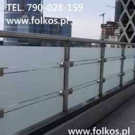 Oklejanie balkonów Błonie, Ożarów Mazowiecki, Warszawa, Pruszków....Folie matowe zewnetrzne na balkon -Oklejamy BALKONY